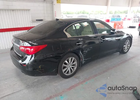 2014 Infiniti Q50 Premium z USA, uszkodzony, nr VIN JN1BV7APXEM688557